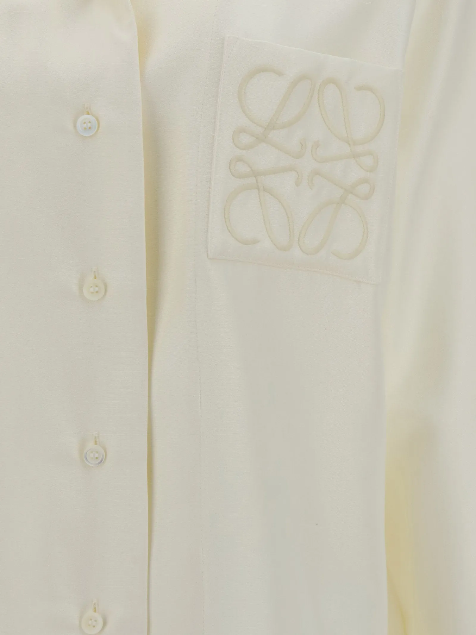 Loewe Logo Embroidered Pijama Shirt