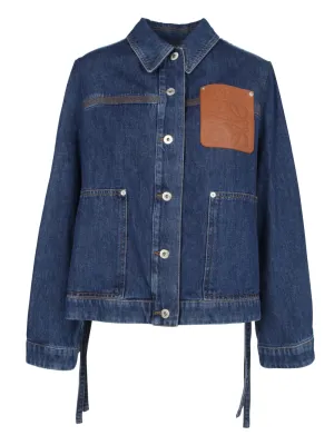 Loewe Logo Patch Denim Jacket