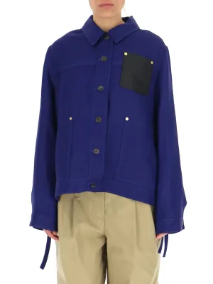 Loewe Patch Pocket Shirt Jacket