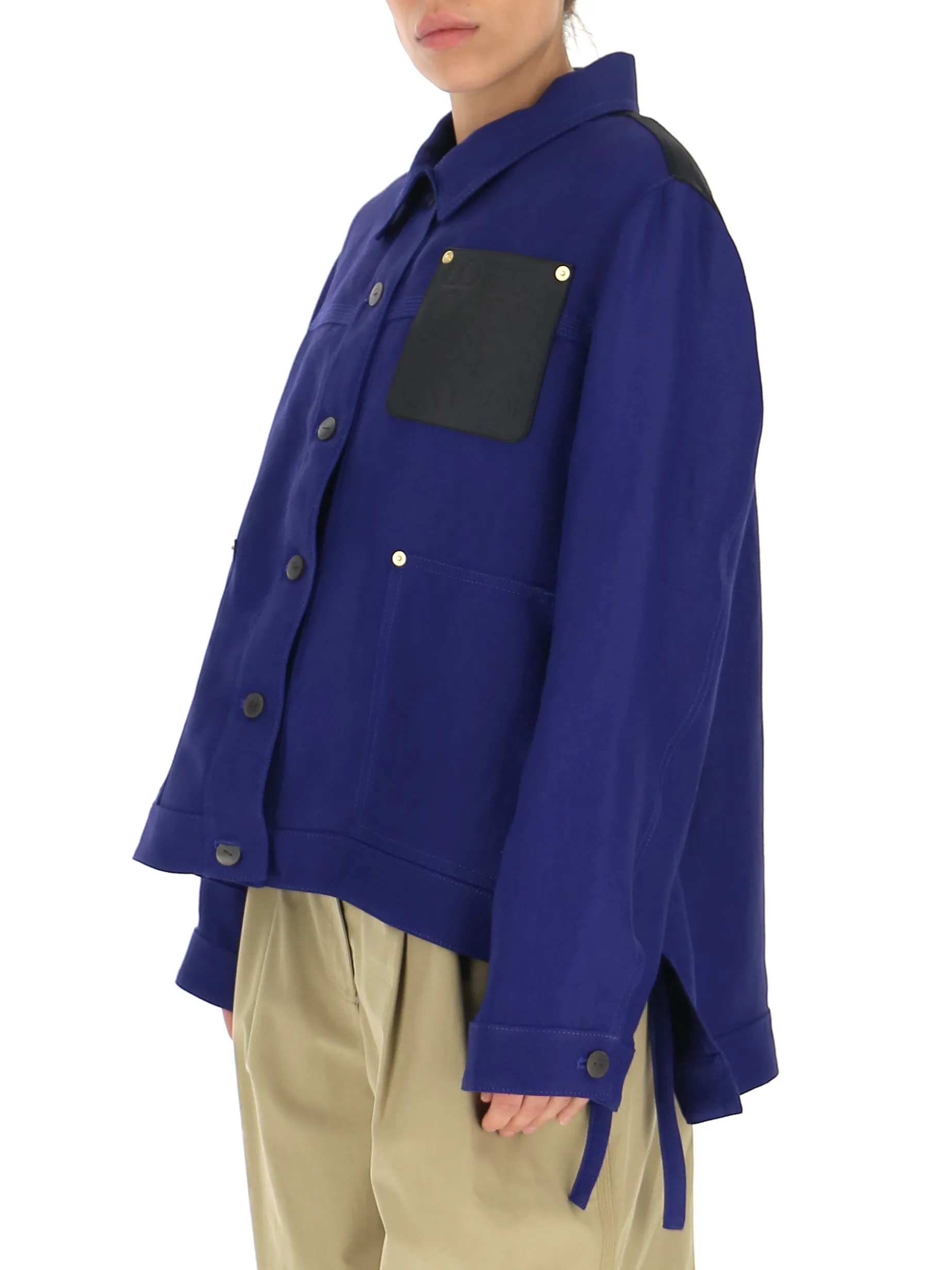 Loewe Patch Pocket Shirt Jacket