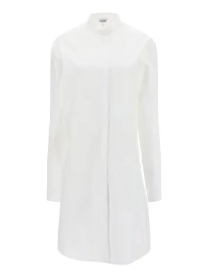 Loewe Pleated Shirt Dress