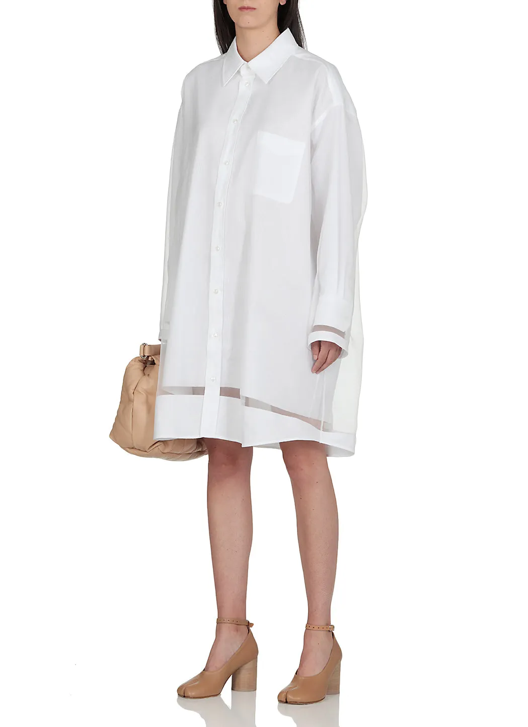 Maison Margiela Buttoned Shirt Dress