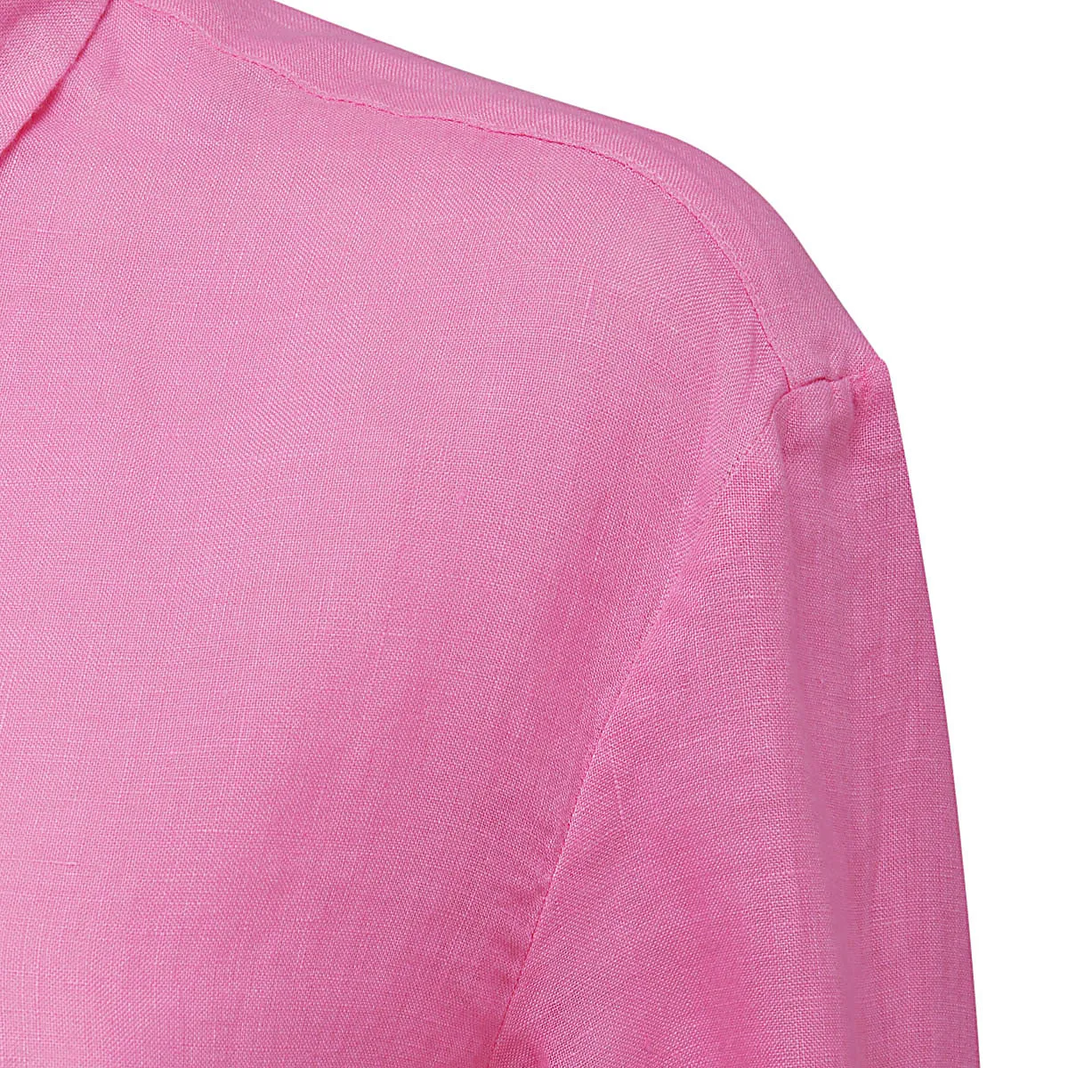 Malo Curved Hem Buttoned Shirt