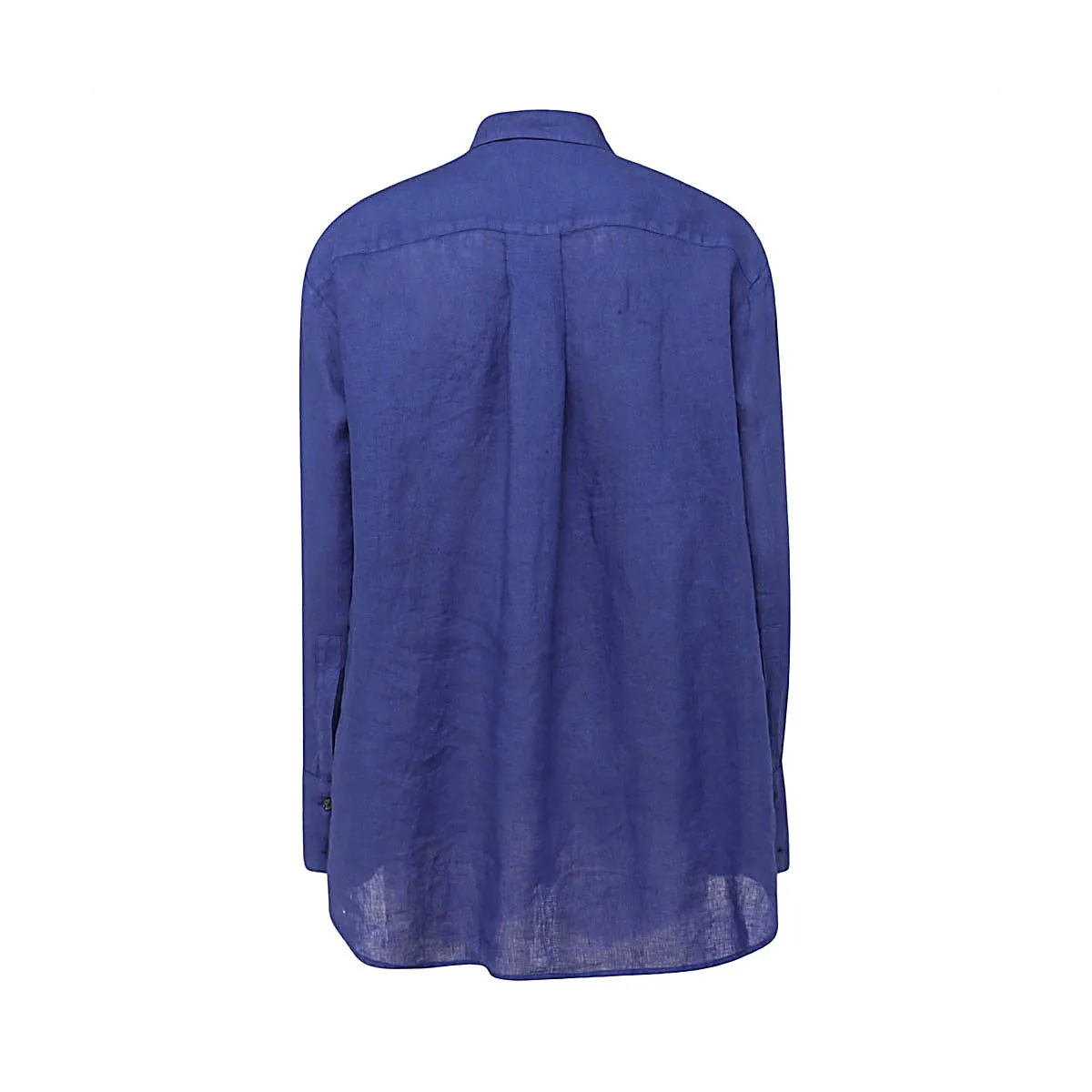 Malo Curved Hem Buttoned Shirt