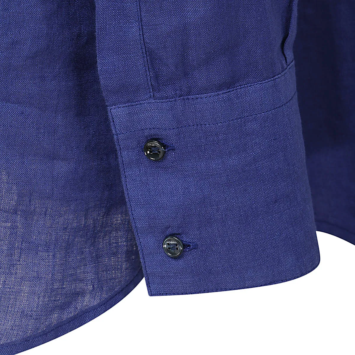 Malo Curved Hem Buttoned Shirt