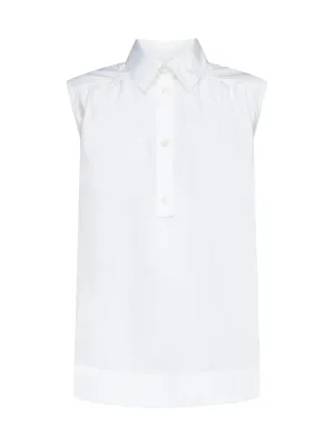 Marni Embroidered Sleeveless Shirt