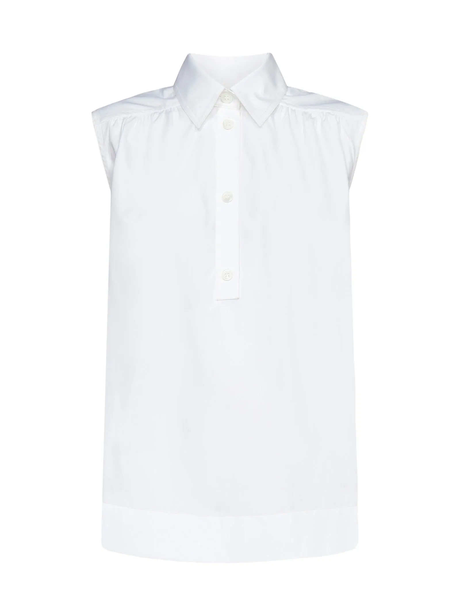 Marni Embroidered Sleeveless Shirt