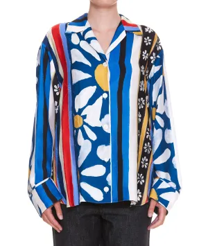 Marni Striped Long-Sleeved Shirt
