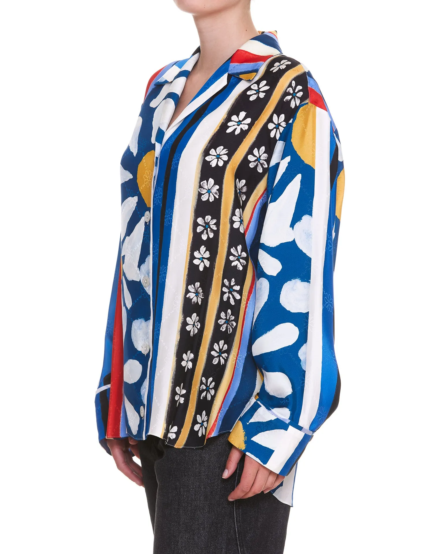 Marni Striped Long-Sleeved Shirt