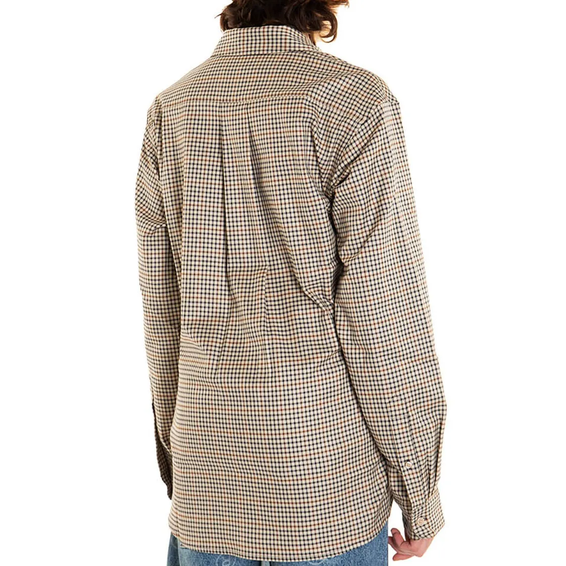 Martine Rose Buttoned Checkered Shirt