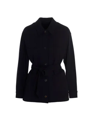 Max Mara Studio Ciro Belted Jacket