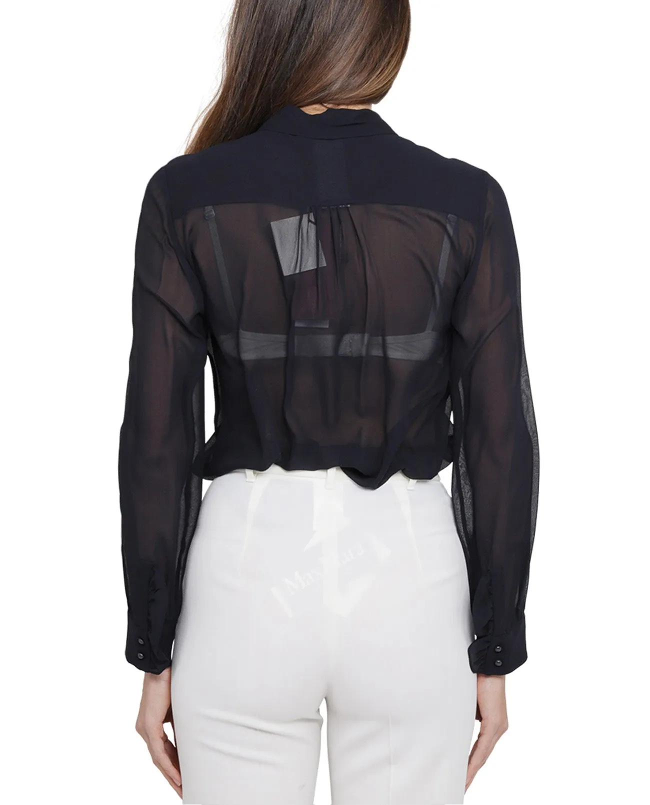 Max Mara Studio Georgette Shirt