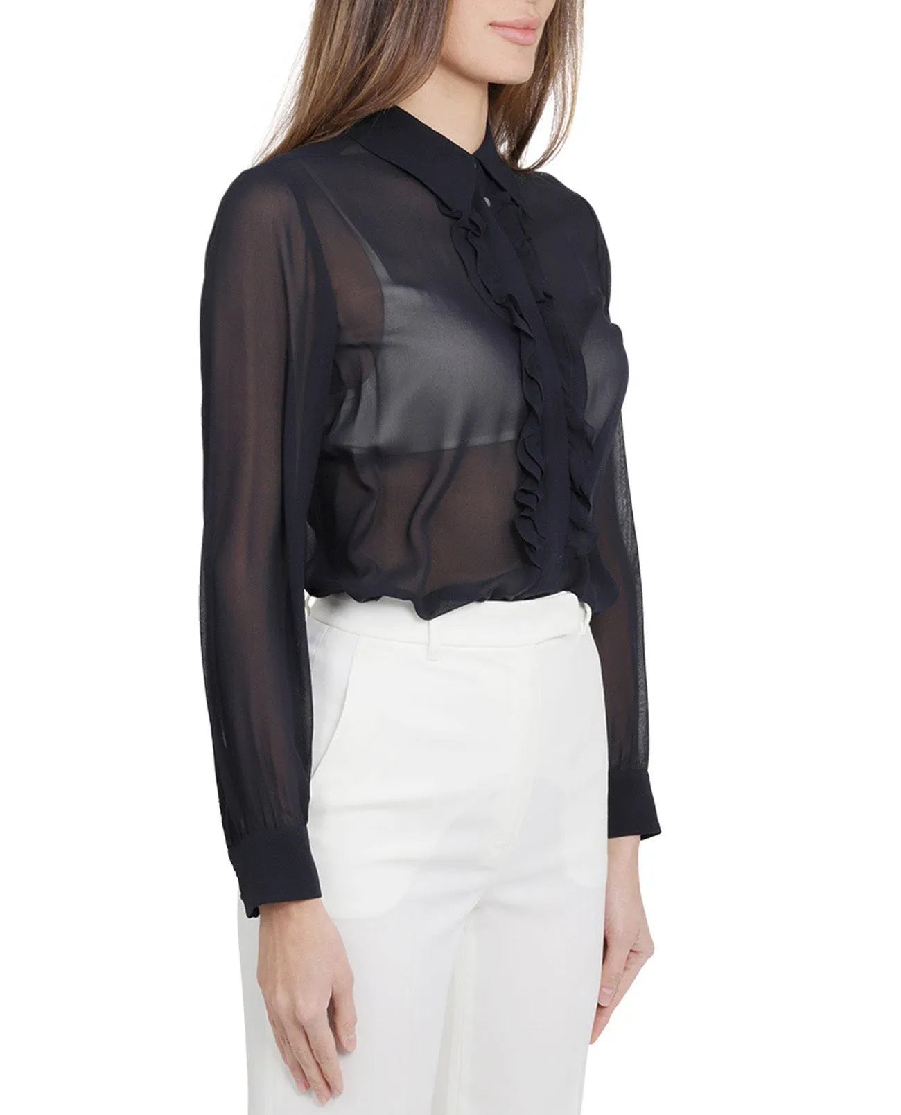 Max Mara Studio Georgette Shirt