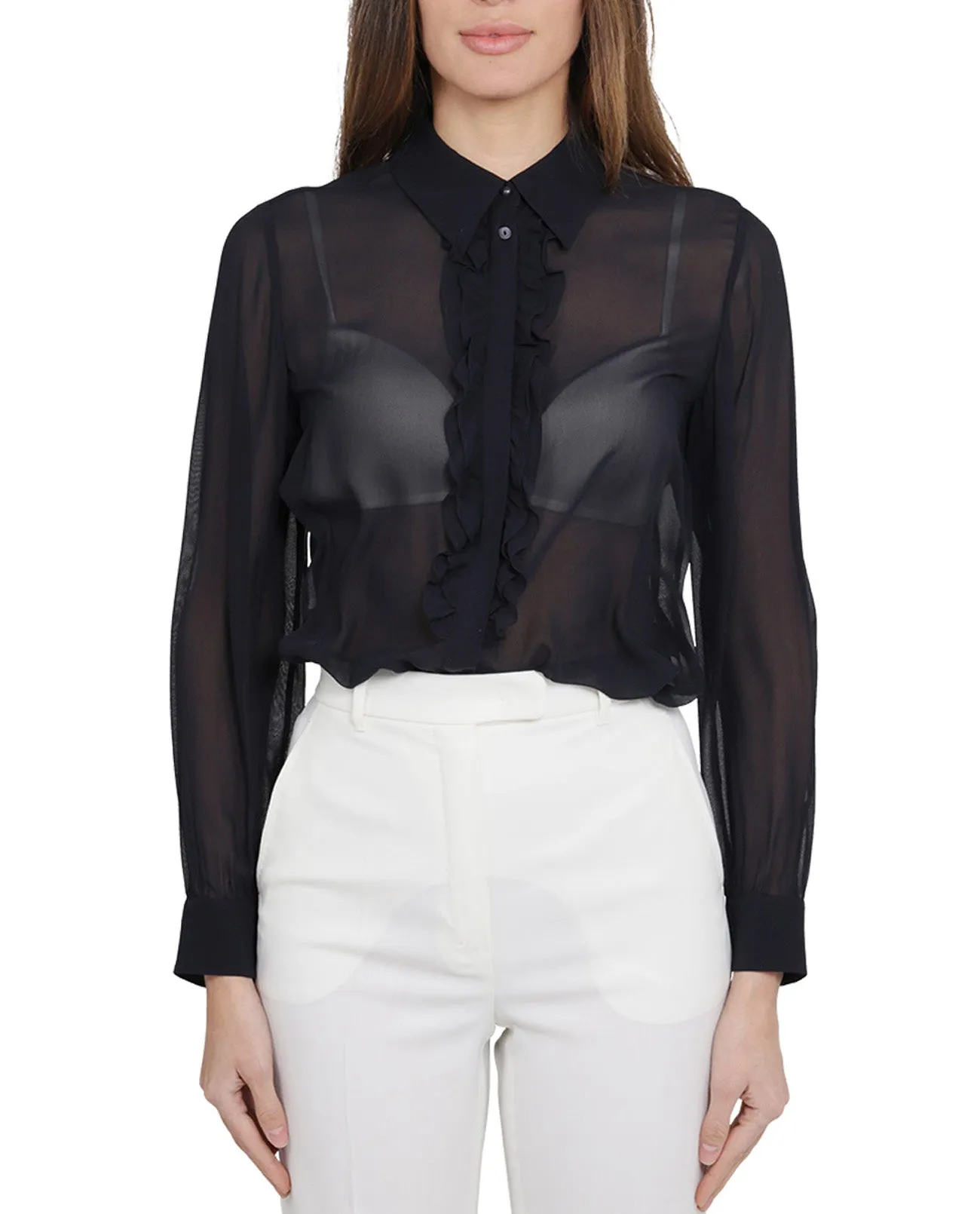 Max Mara Studio Georgette Shirt