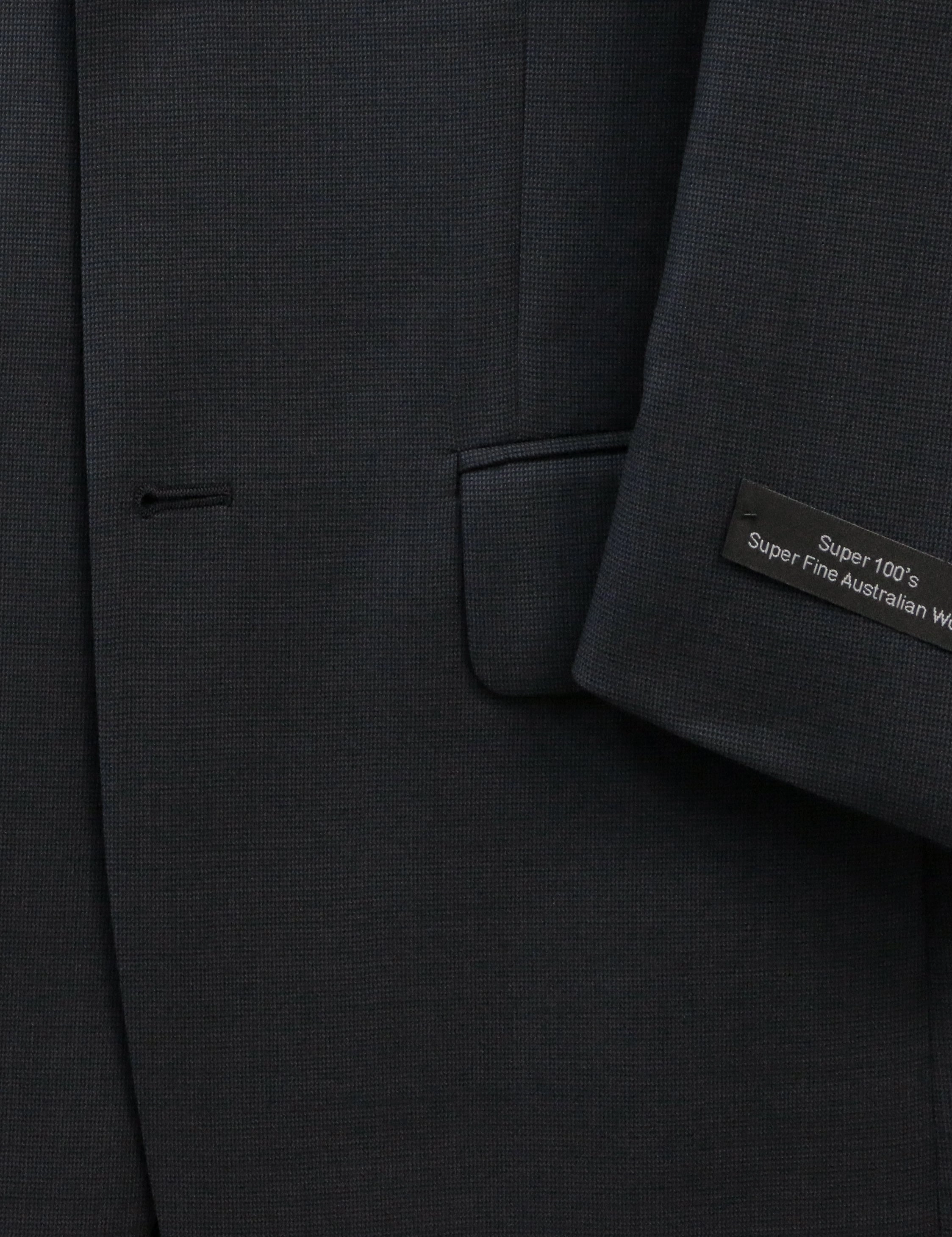 Michel 704 Navy Wool Suit Jacket