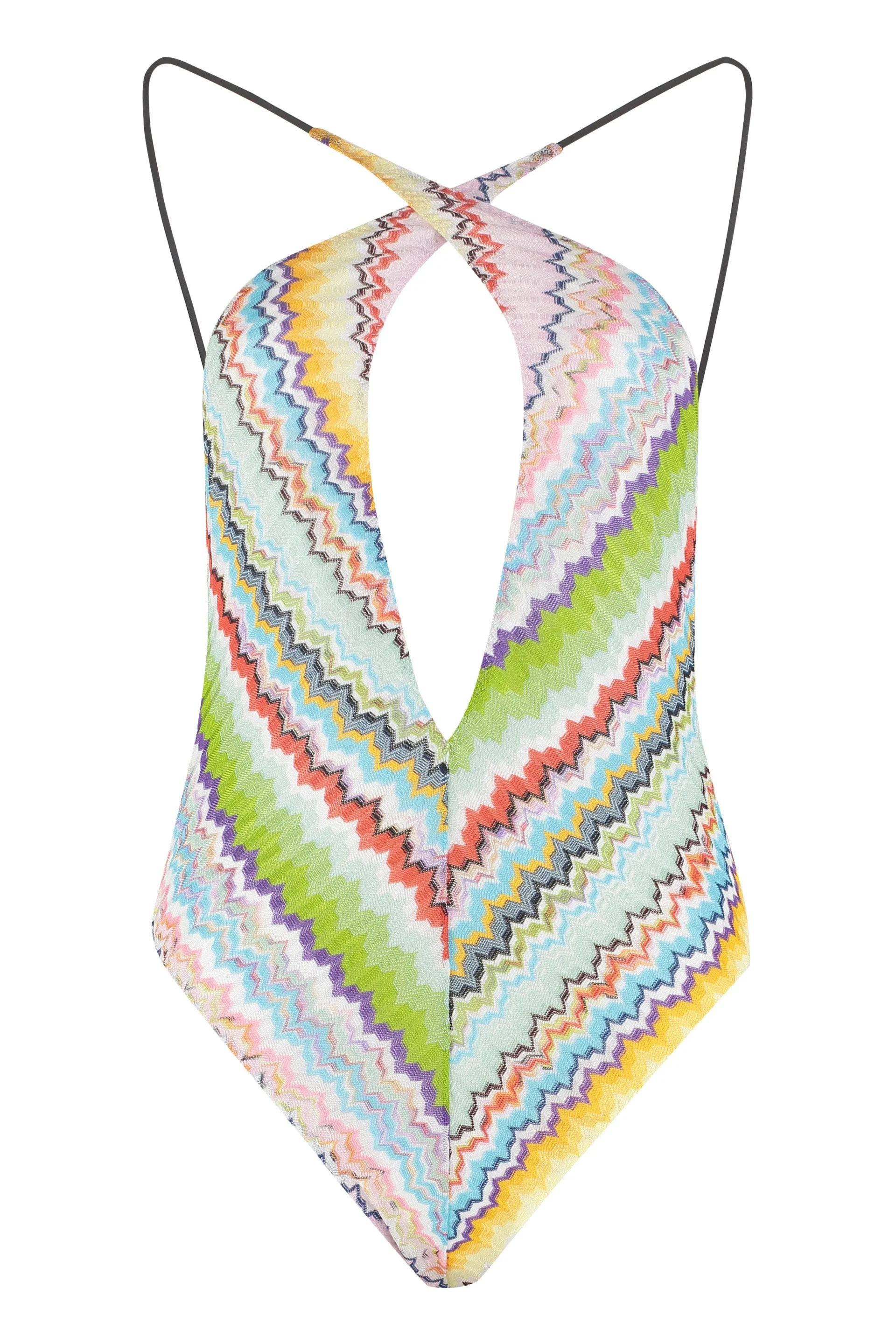 Missoni Deep V-Neck Swimsuit