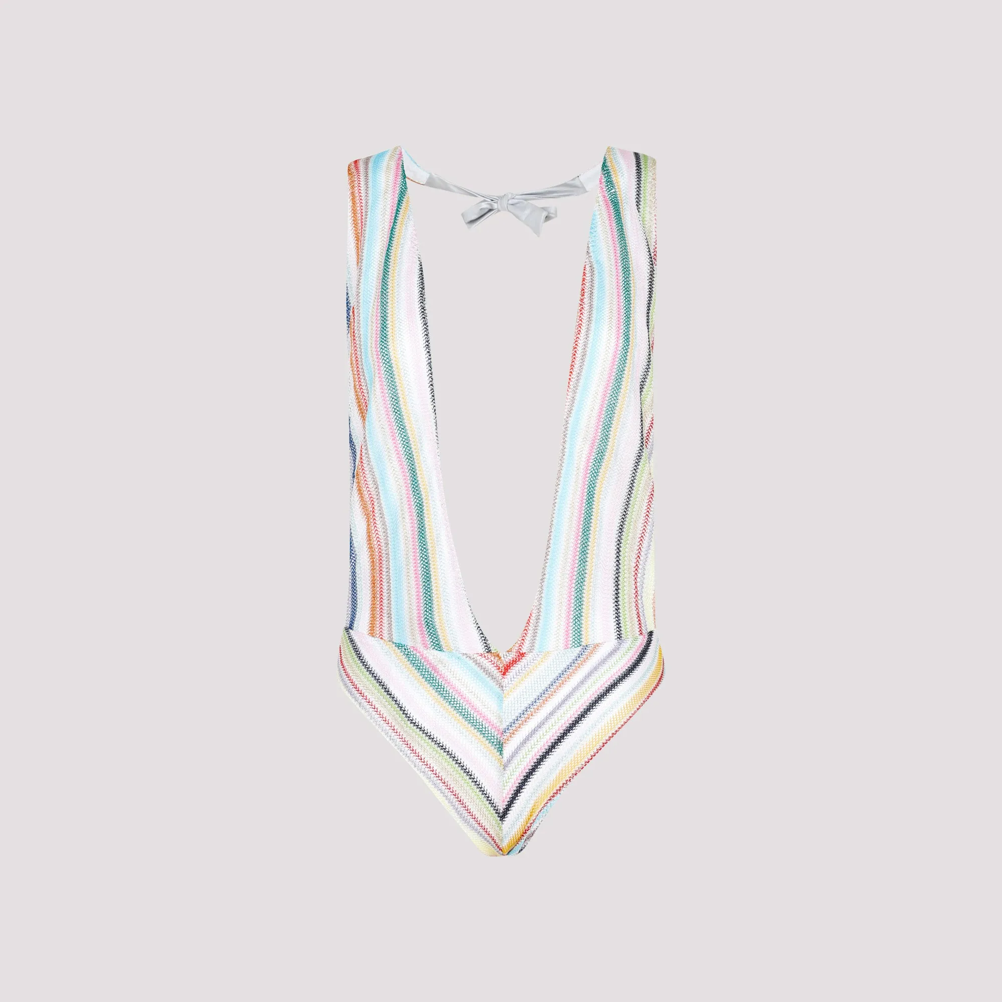 Missoni Mare Open Back Halterneck Swimsuit