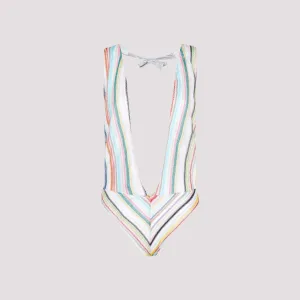 Missoni Mare Open Back Halterneck Swimsuit