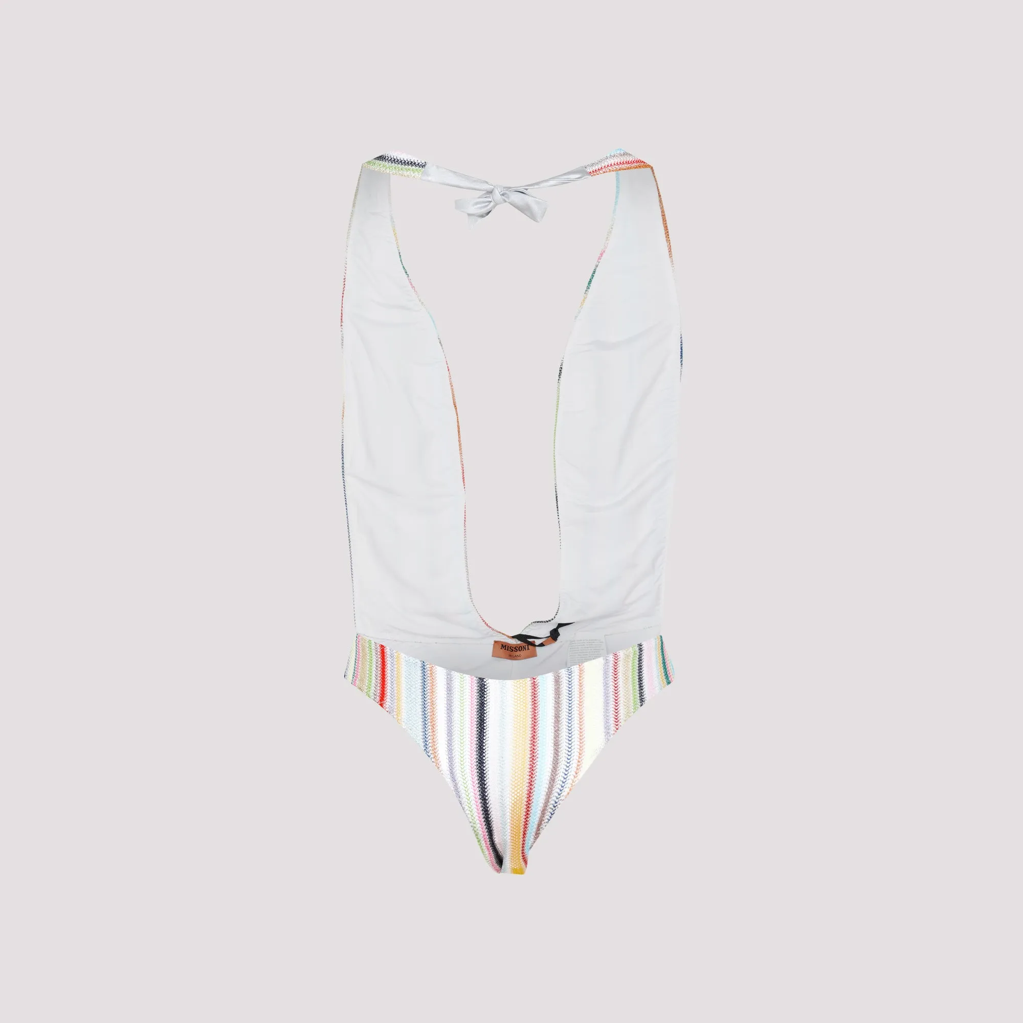Missoni Mare Open Back Halterneck Swimsuit