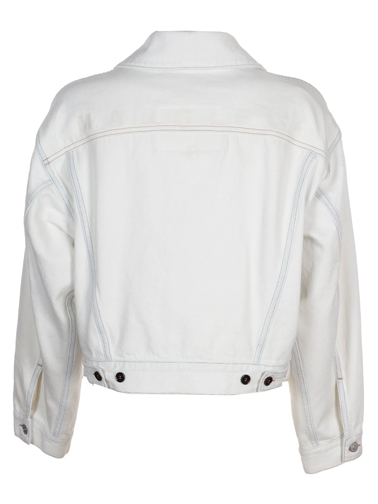 MM6 Maison Margiela Cropped Denim Jacket