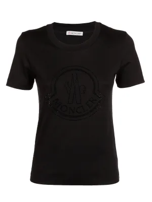 Moncler Embellished Logo T-Shirt