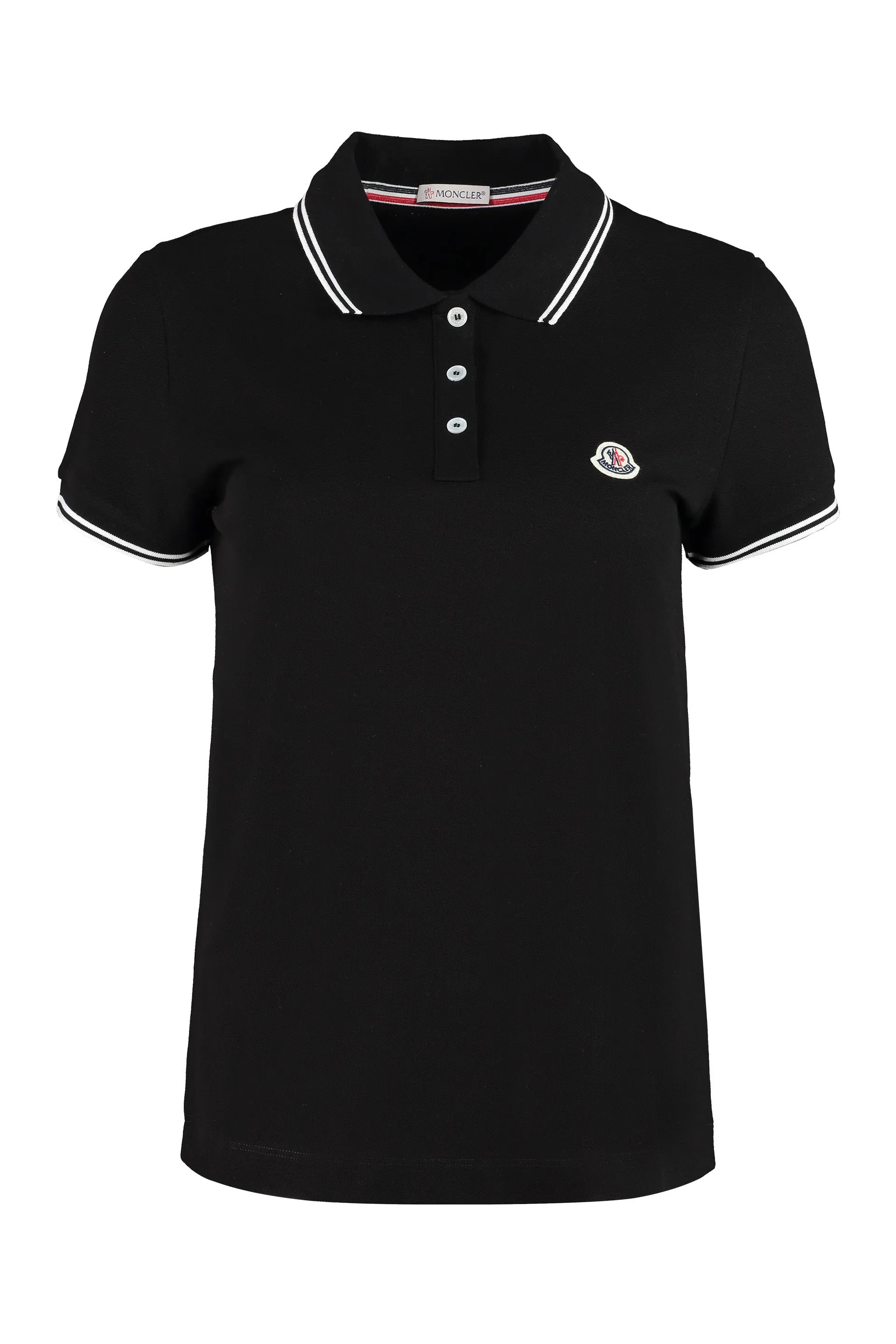 Moncler Logo Patch Polo Shirt