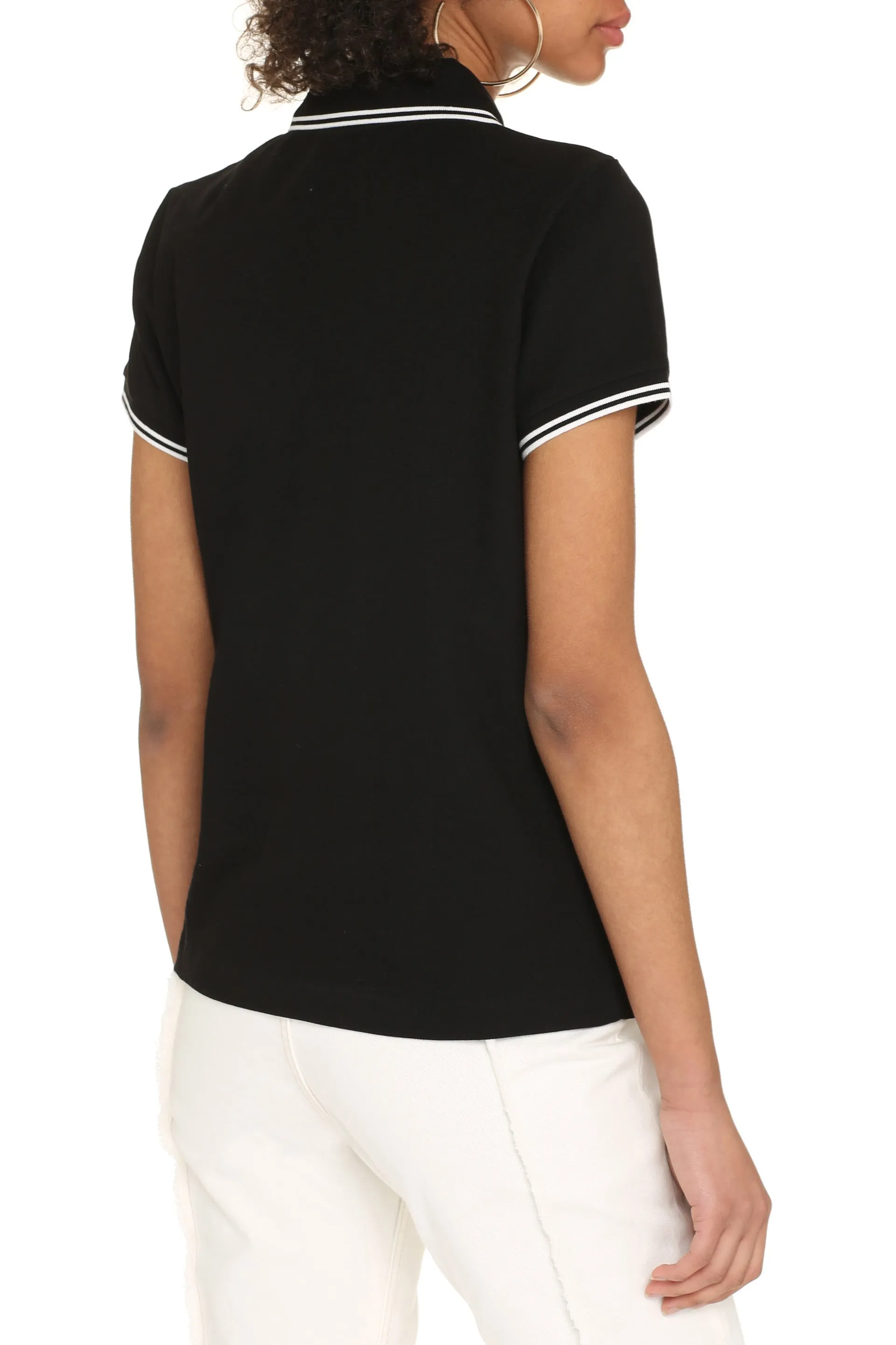 Moncler Logo Patch Polo Shirt