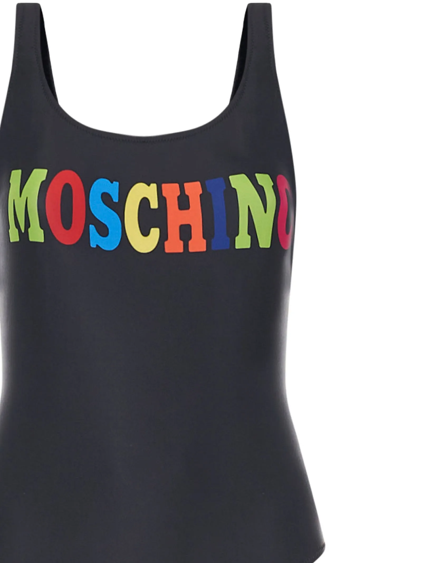 Moschino Logo Detailed Sleeveless Swimsuit
