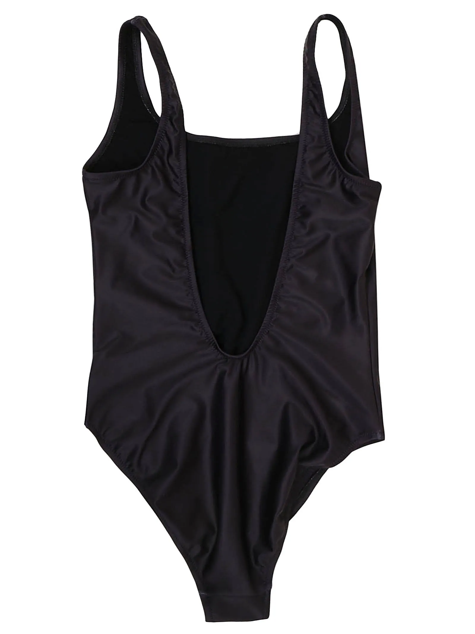 Moschino Logo Print One-Piece Swimsuit