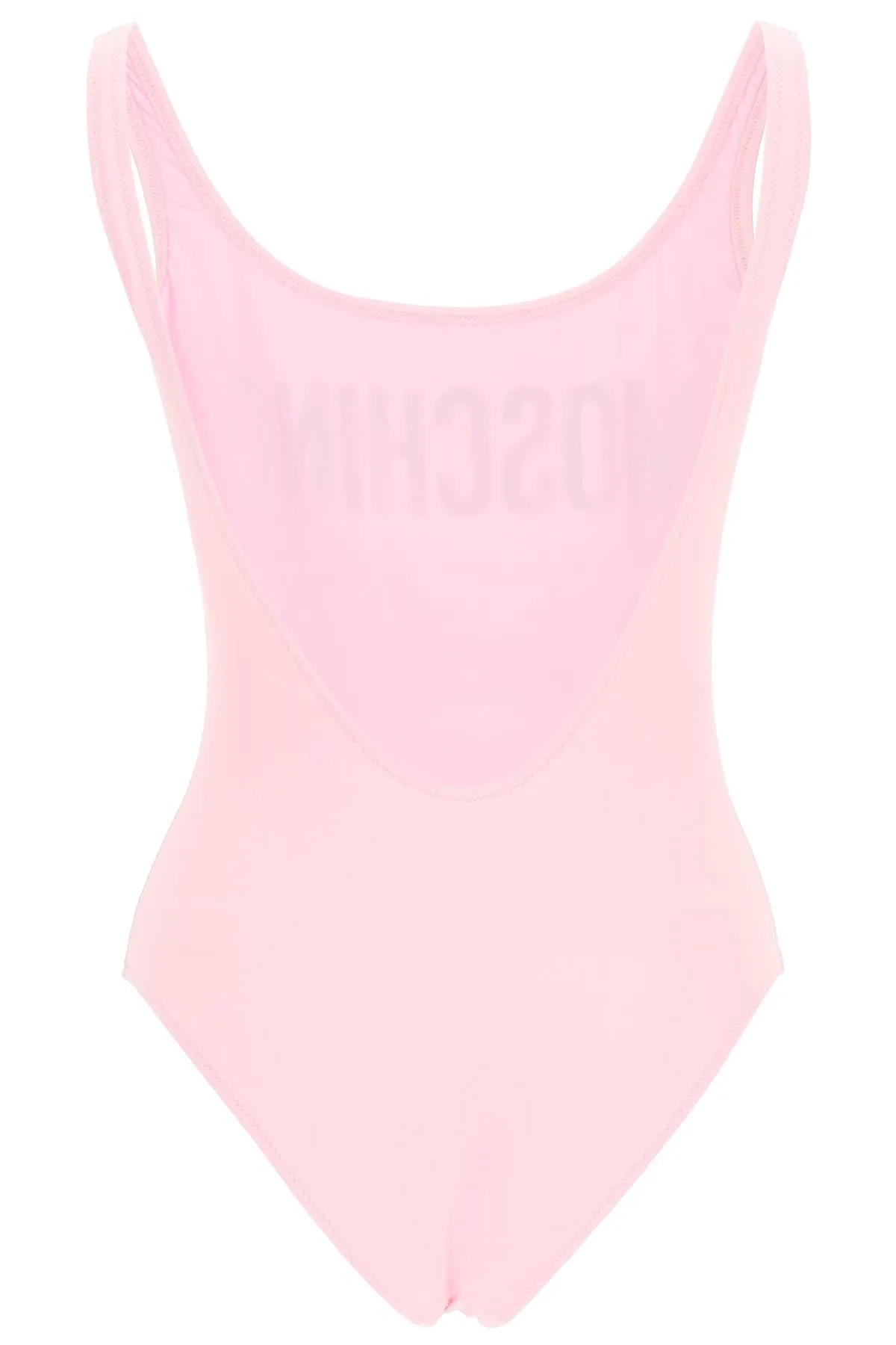 Moschino Logo Printed One-Piece Swimsuit