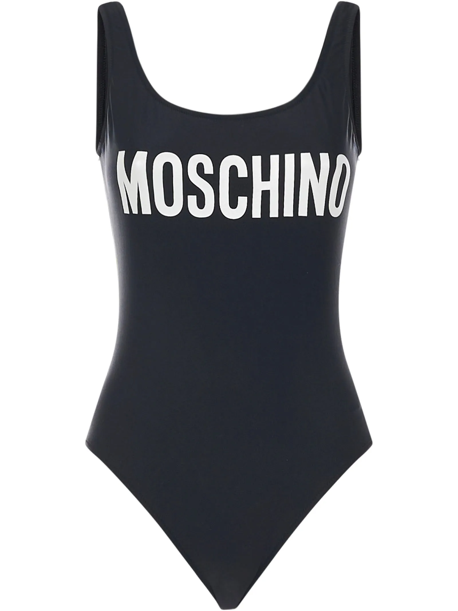 Moschino Logo Printed One-Piece Swimsuit