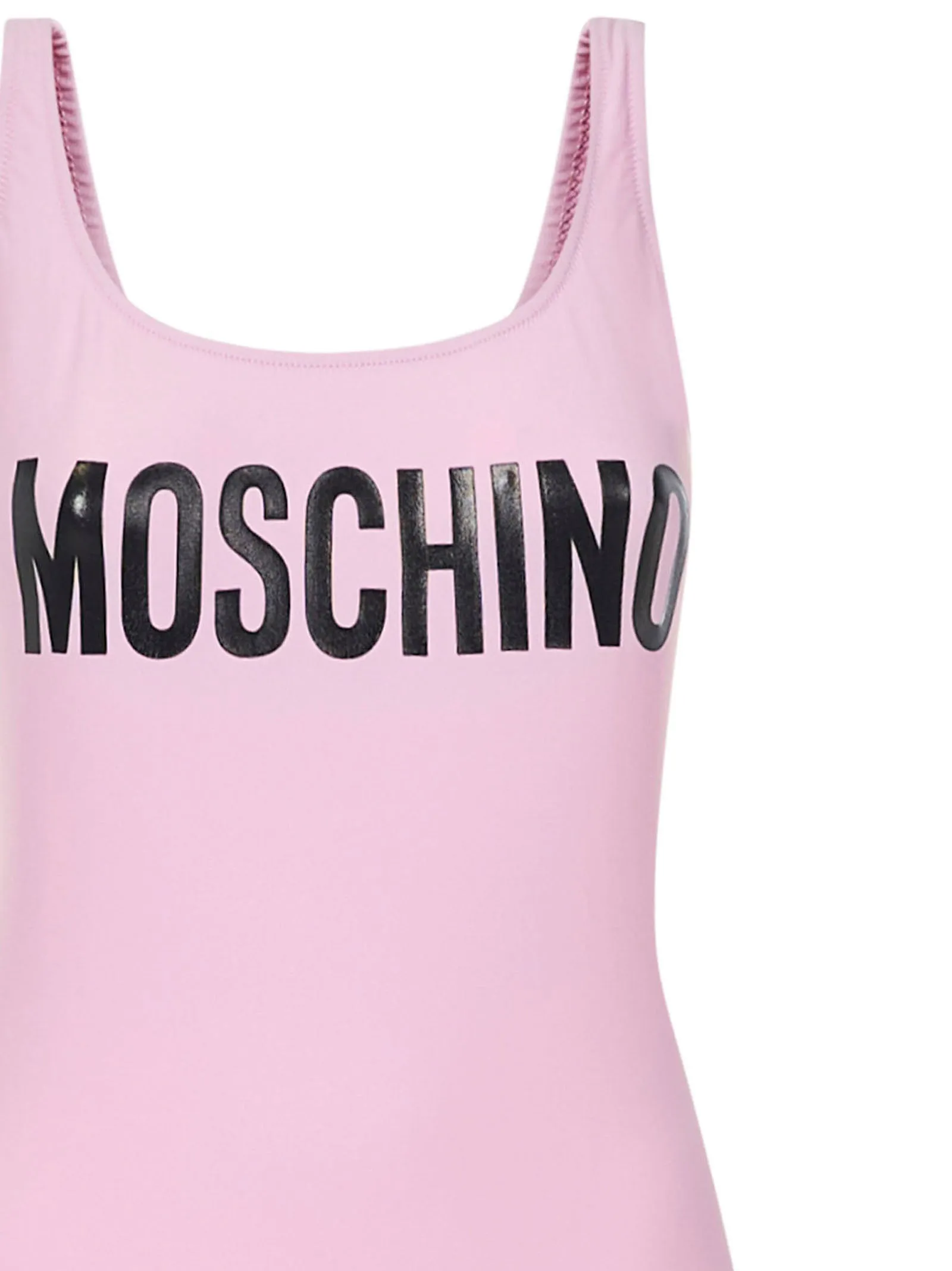 Moschino Logo Printed One-Piece Swimsuit