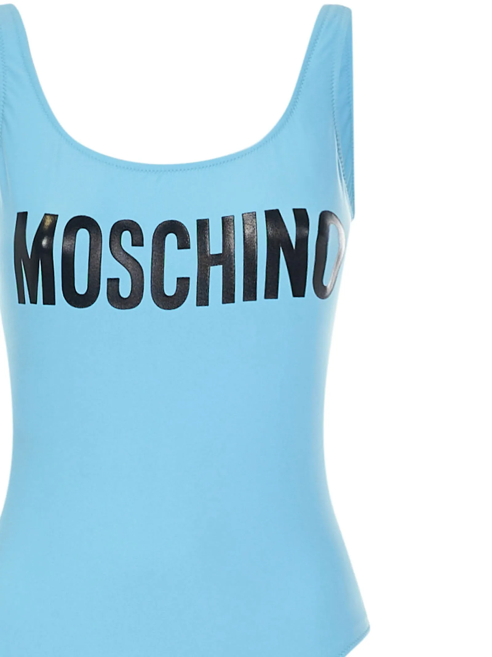 Moschino Logo Printed One-Piece Swimsuit