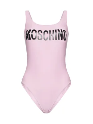 Moschino Logo Printed Swimsuit
