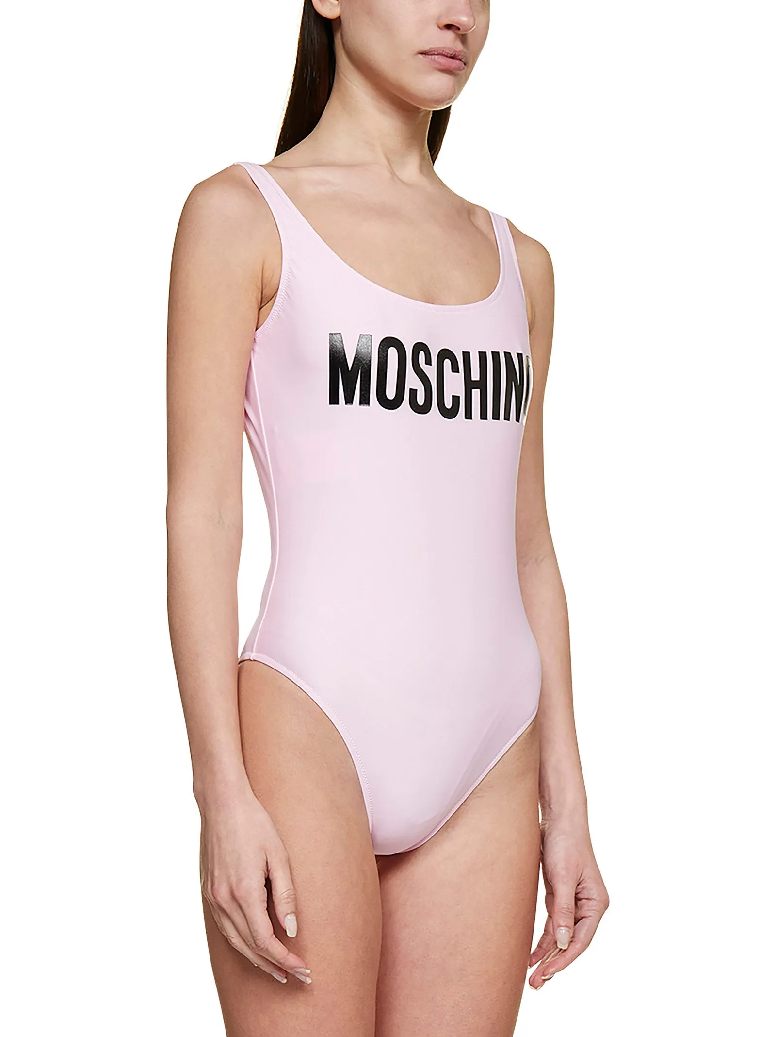 Moschino Logo Printed Swimsuit