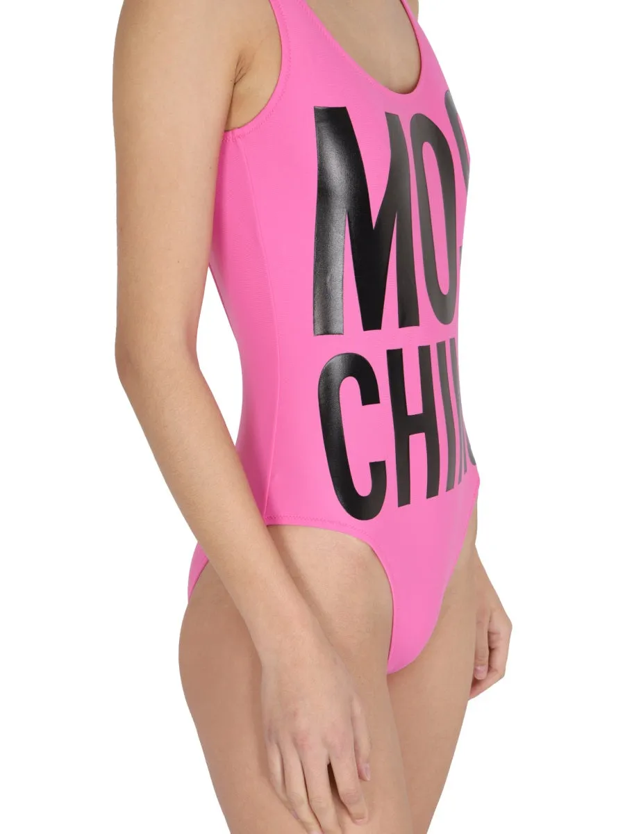 Moschino Maxi Logo Swimsuit