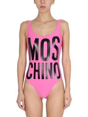 Moschino Maxi Logo Swimsuit