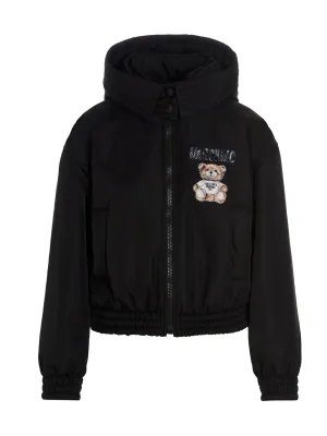 Moschino Teddy Printed Hooded Jacket