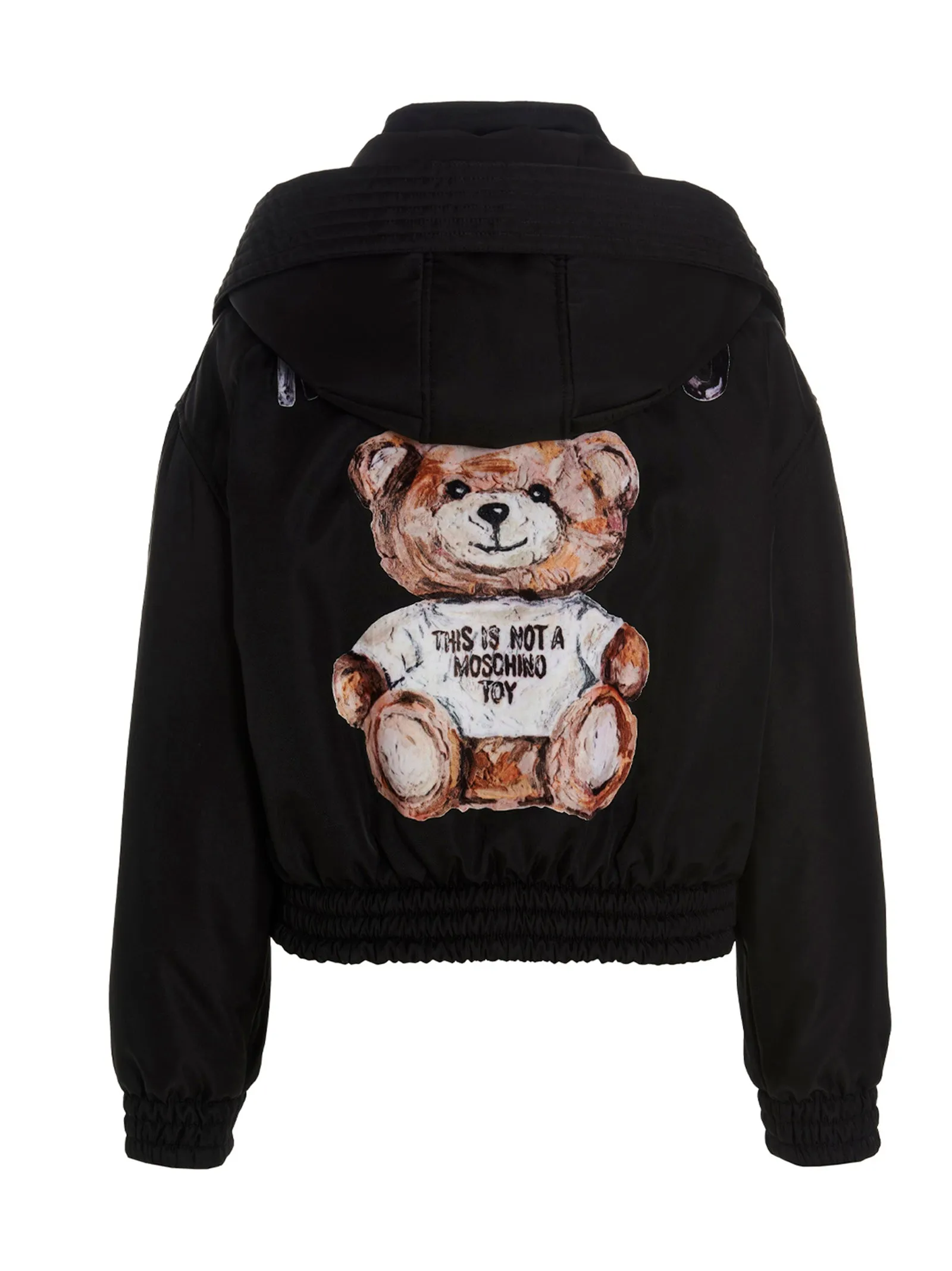 Moschino Teddy Printed Hooded Jacket