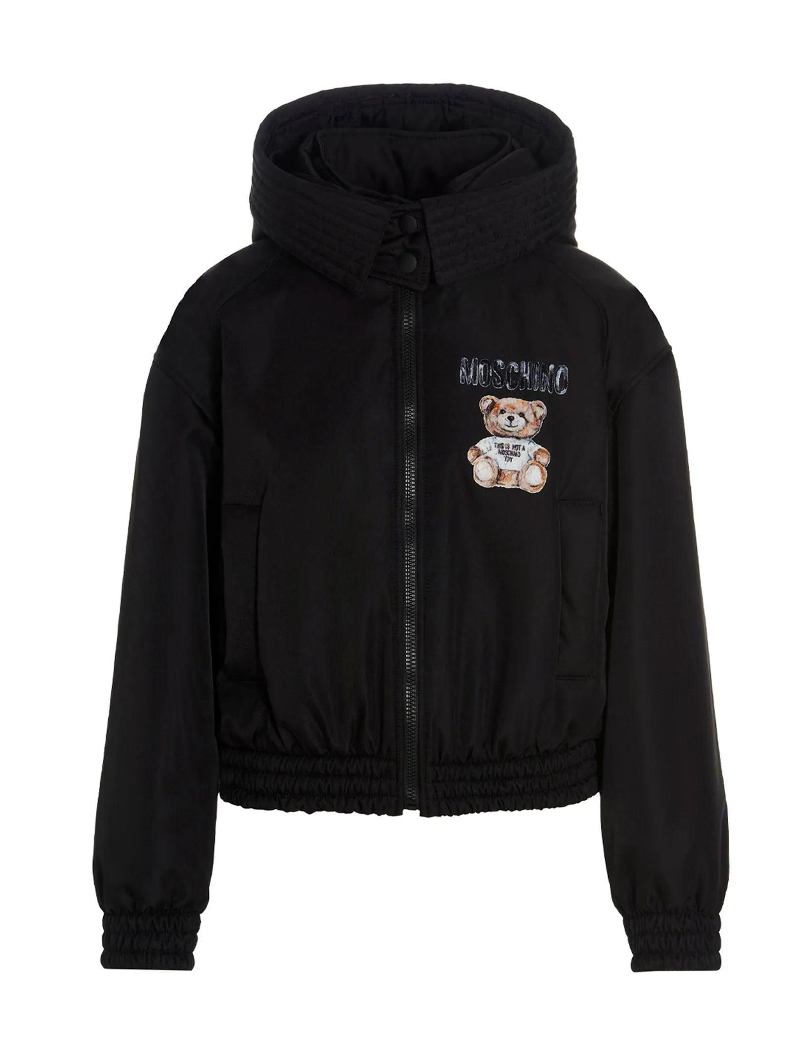 Moschino Teddy Printed Hooded Jacket