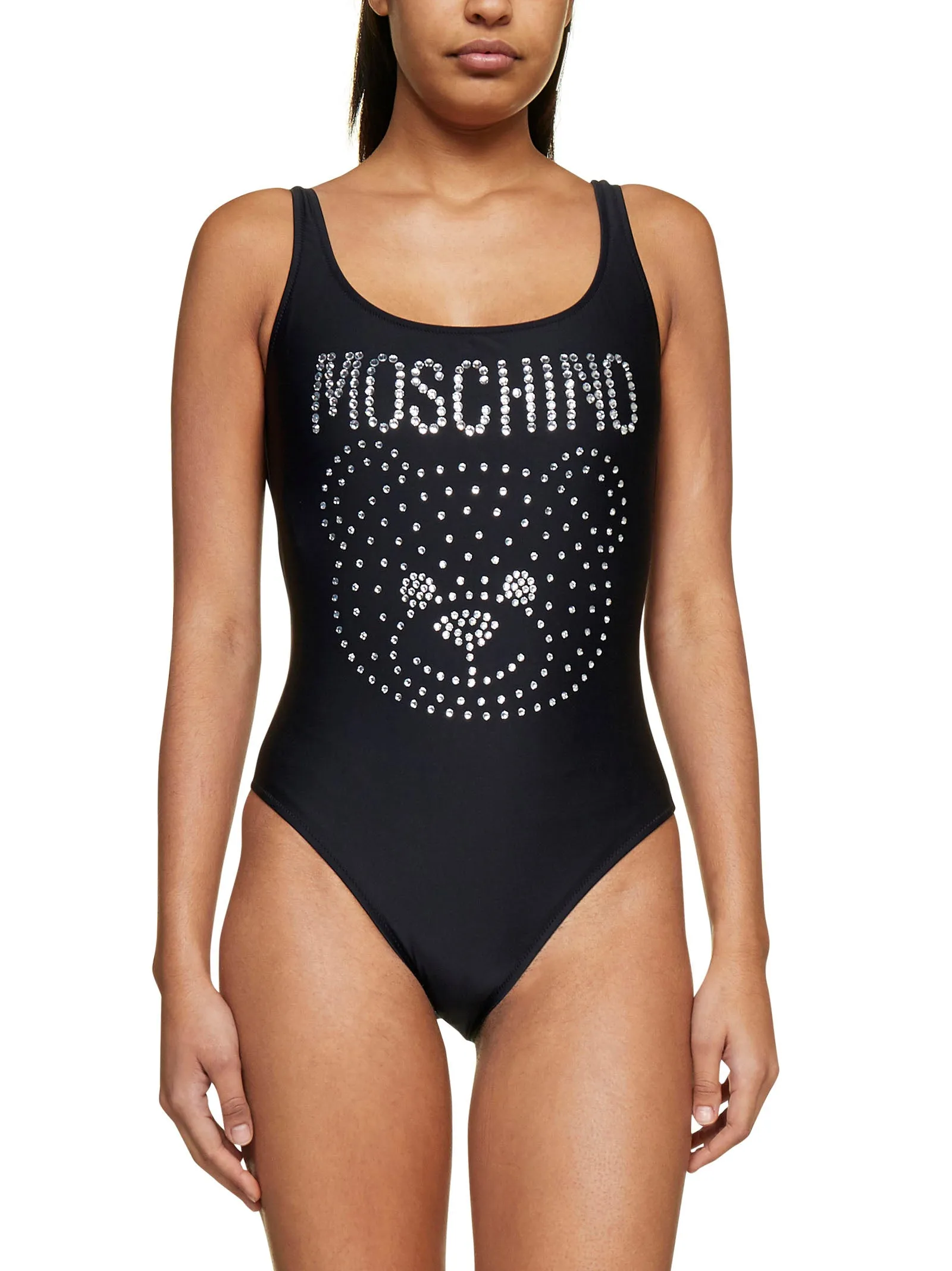Moschino Teddy Stud One-Piece Swimsuit