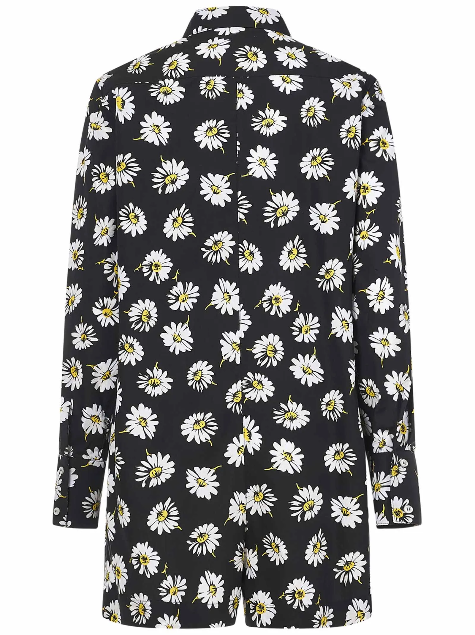 MSGM Allover Floral Print Shirt
