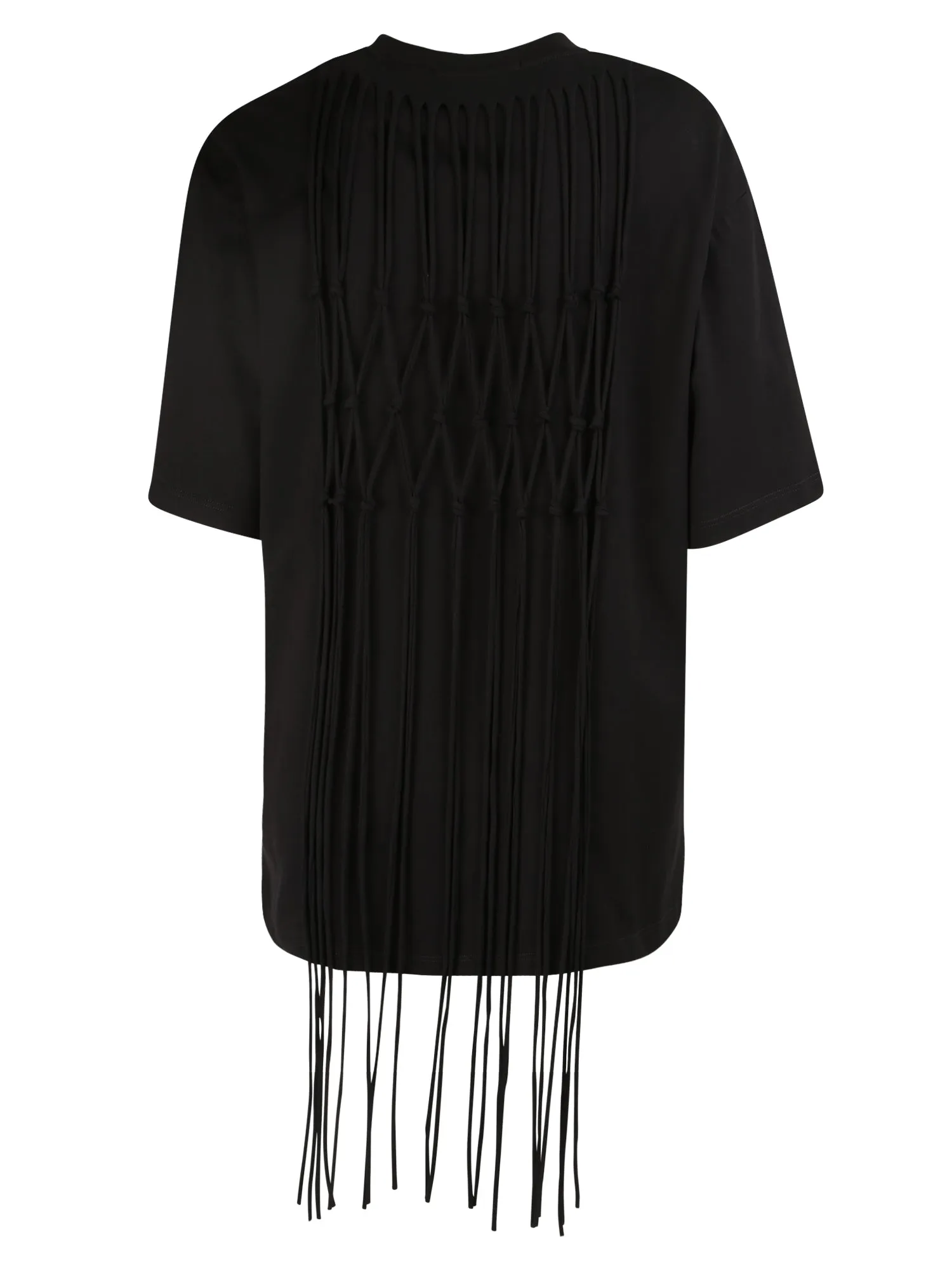 MSGM Frayed Detail T-Shirt