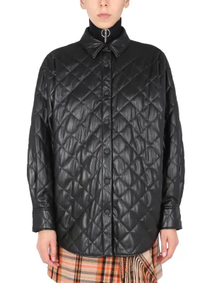 MSGM Quilted Buttoned Jacket