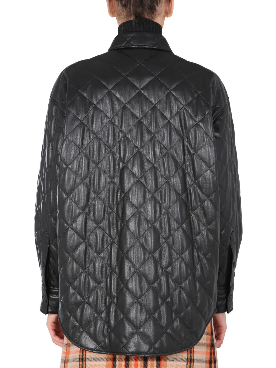 MSGM Quilted Buttoned Jacket