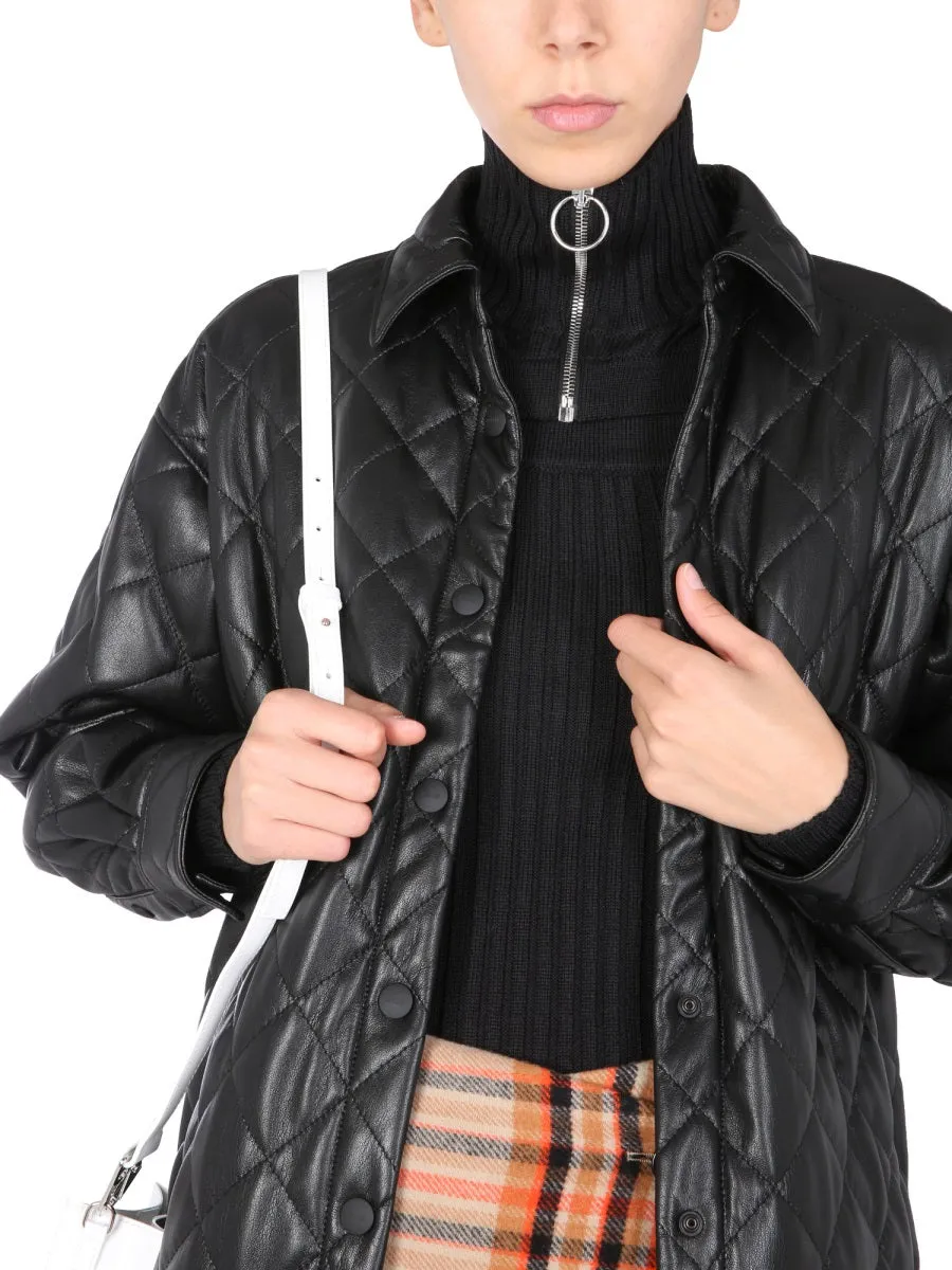 MSGM Quilted Buttoned Jacket