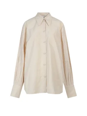 Nanushka Balloon-Sleeved Buttoned Shirt