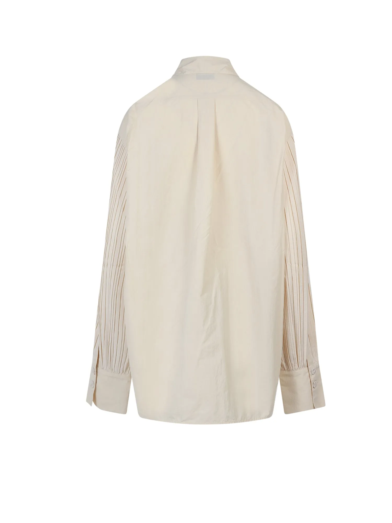 Nanushka Balloon-Sleeved Buttoned Shirt