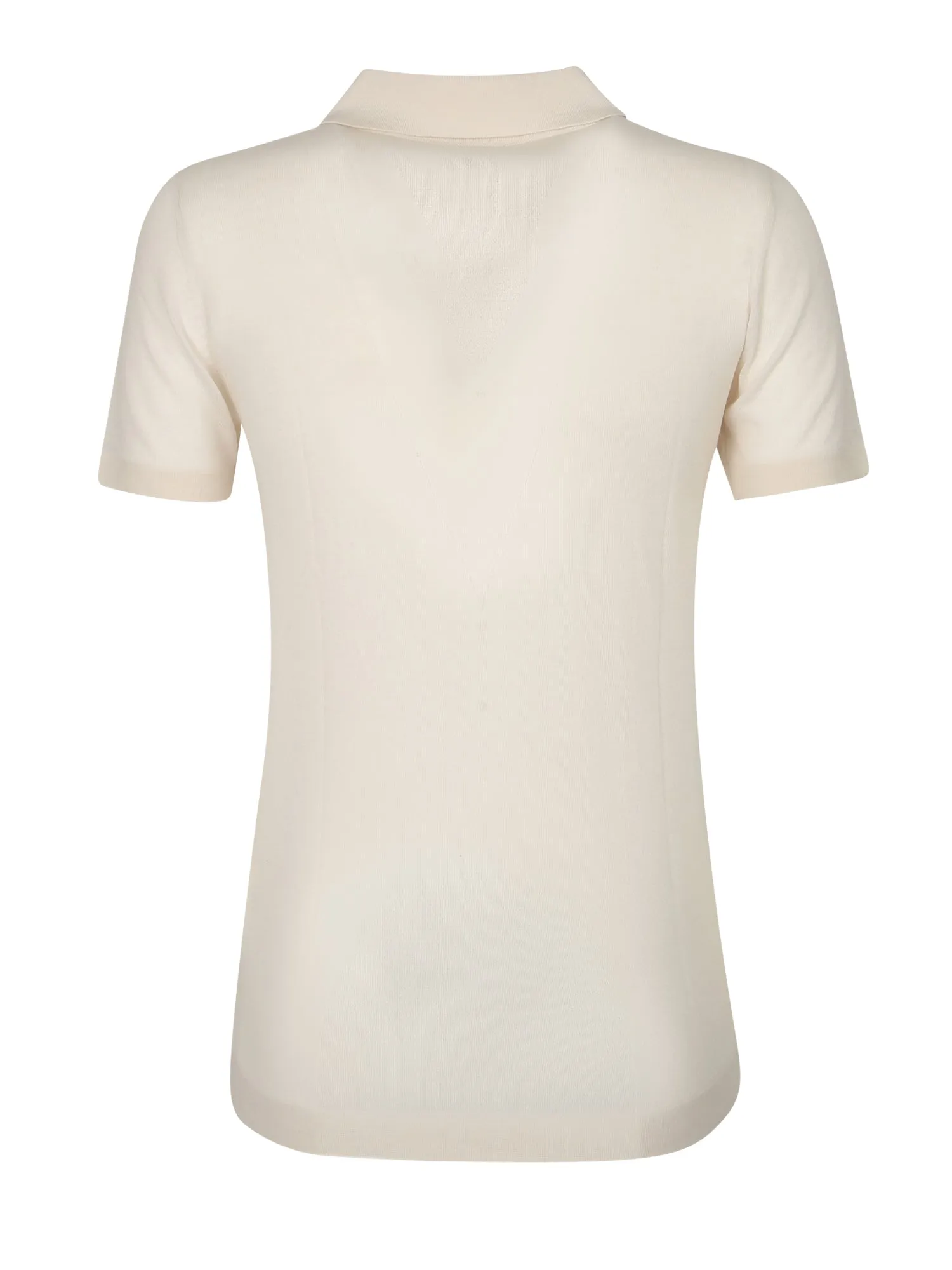 Nanushka Buttoned Knitted Polo Shirt