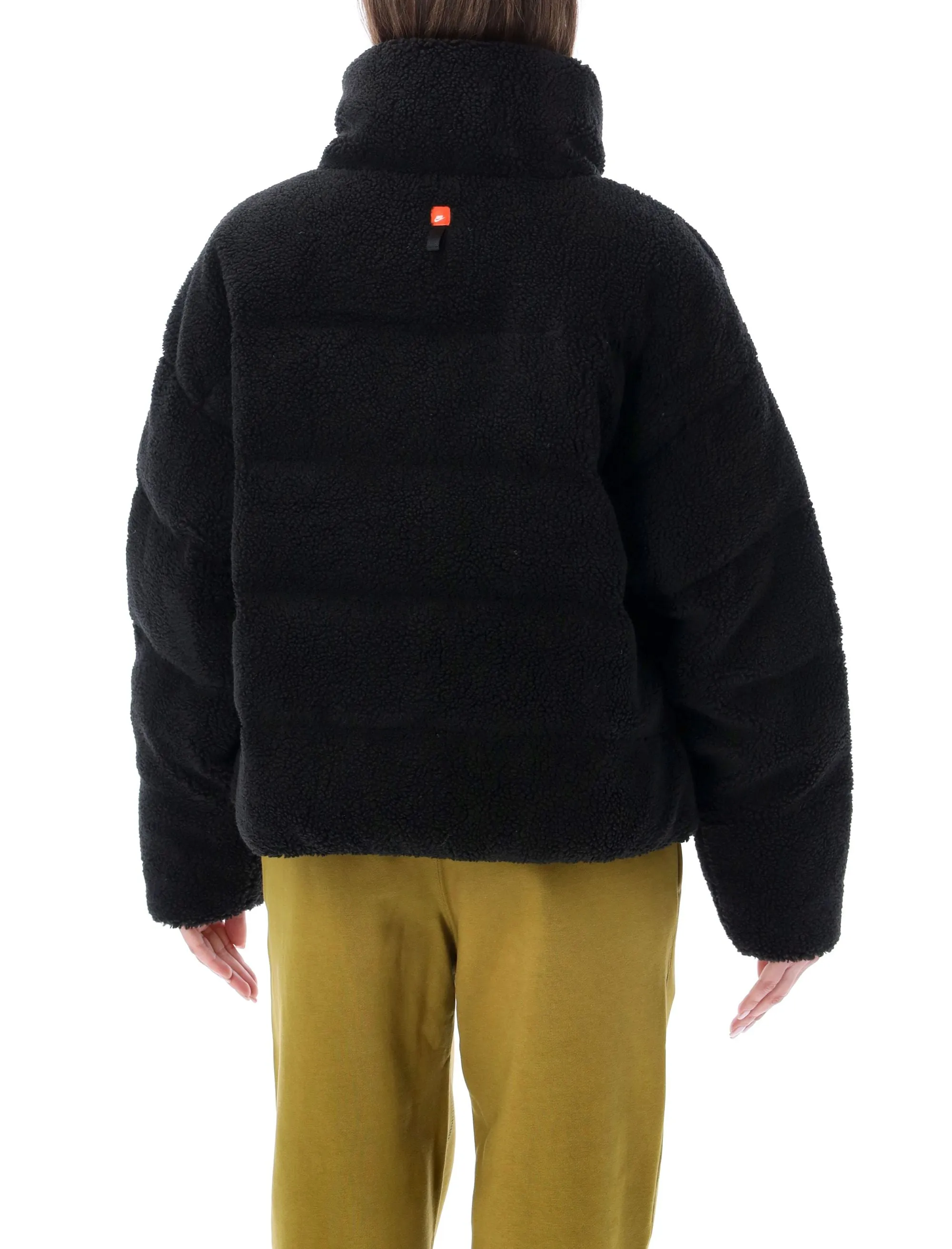 Nike Logo Embroidered Zip-Up Jacket